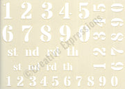 Creative Expressions Stencils Collection - Numerics
