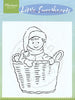 Clear Stamps - Little Sweetheart in Basket