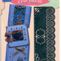 Marianne Design Text Stencil-rectangle embossing/stitching