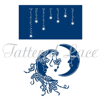 Tattered Lace Die - Moon