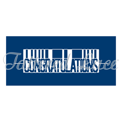 Tattered Lace Die - Mini Pop Up Die -Congratulations