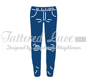 Tattered Lace Die - George's Jeans