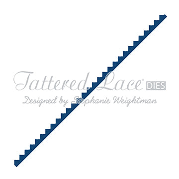 Tattered Lace Die - Small Zig Zag Border