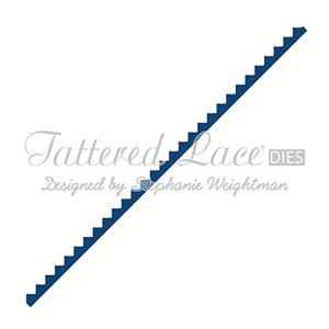 Tattered Lace Die - Small Zig Zag Border