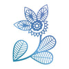 Ultimate Crafts Hotfoil Stamp - Traditional Floral