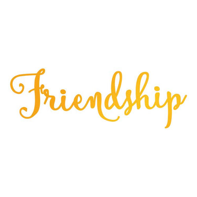 Ultimate Crafts Hotfoil Stamp - Friendship