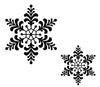 Sue Wilson - Stamps - Feathery Snowflake