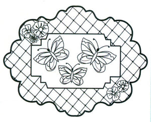 Sue Wilson - Stamps - Butterfly Trellis