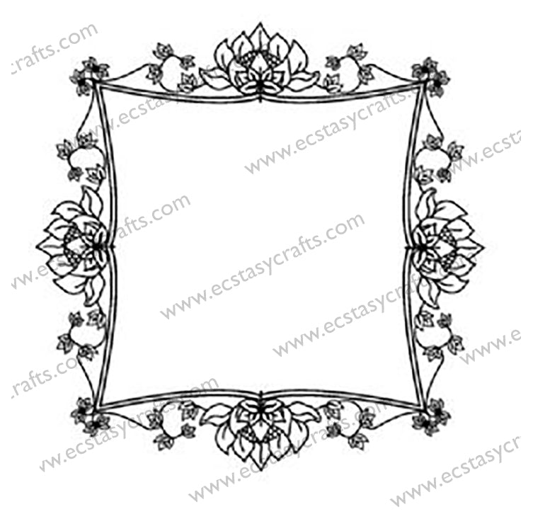 Sue Wilson - Stamps - Lotus Outer Frame