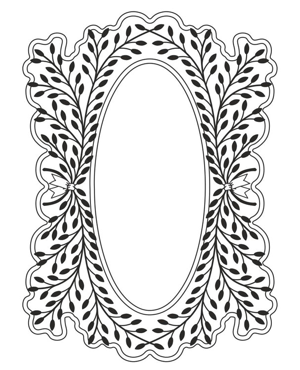 Sue Wilson - Stamps - Laurel Flourish