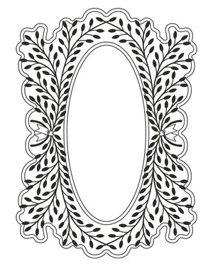 Sue Wilson - Stamps - Laurel Flourish