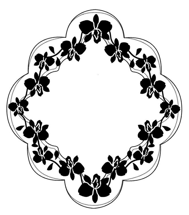 Sue Wilson - Stamps - Black Orchid
