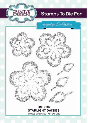 Sue Wilson - Stamps - Starlight Daisies