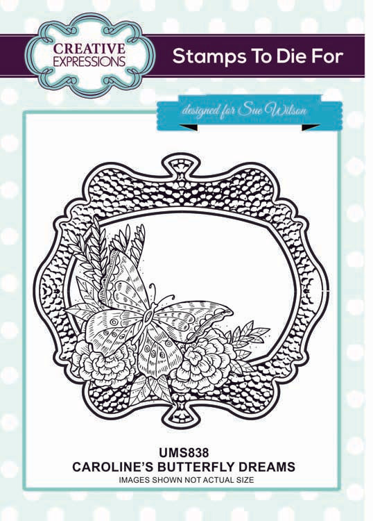 Sue Wilson - Stamps - Caroline's Elegant Damask