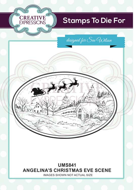 Sue Wilson - Stamps - Angelina's Christmas Eve Scene