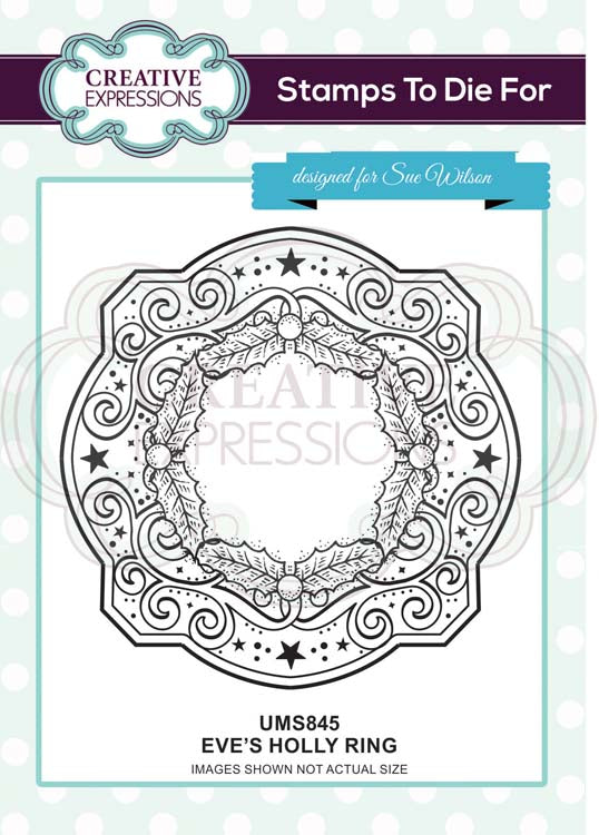 Sue Wilson - Stamps - Eve's Holly Ring