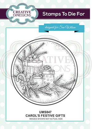 Sue Wilson - Stamps - Carol's Festive Gifts