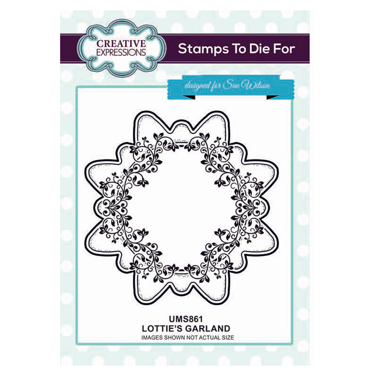 Sue Wilson - Stamps - Lottie's Garland