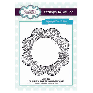 Sue Wilson - Stamps - Claire's Sweet Garden Vine