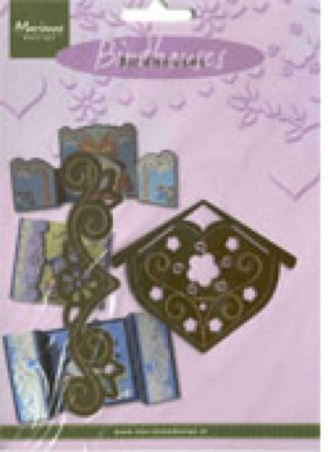 Marianne Design Template - Flower birdhouse