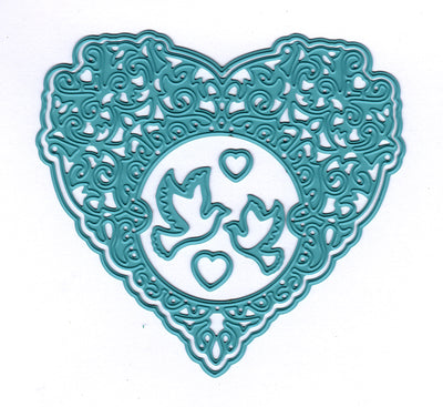 Vintasia Die Love Heart