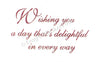 Frog's Whiskers Stamps - Wishing You