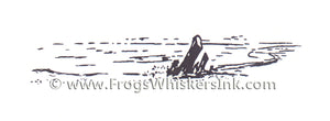 Frog's Whiskers Stamps - Shoreline