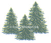 Frog's Whiskers Stamps - Evergreen Trio