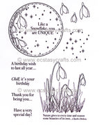 Creative Expressions - Clear Stamps - Snowdrop Elements