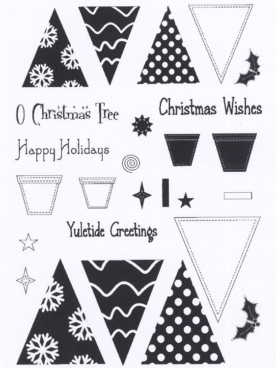 Creative Expressions - Clear Stamps - O Christmas Tree