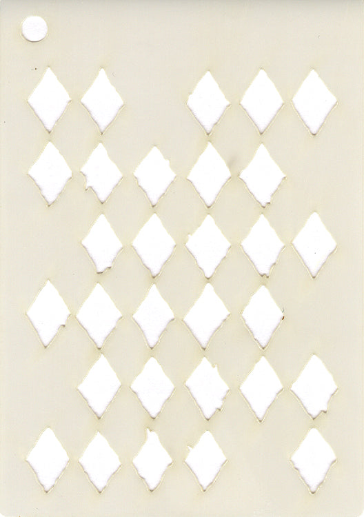 Creative Expressions Mini Stencil -Vintage Diamond