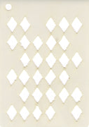 Creative Expressions Mini Stencil -Vintage Diamond