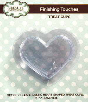 Creative Expressions  -  Heart Shaped Treat Cups