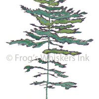 Frog's Whiskers Stamps - Northern Pine Small