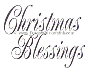 Frog's Whiskers Stamps - Christmas Blessings