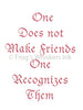 Frog's Whiskers Stamps - One Does Not