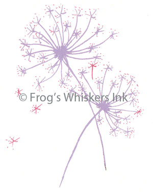 Frog's Whiskers Stamps - Dandelion