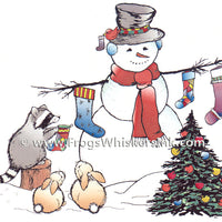 Frog's Whiskers Stamps - Forest Christmas