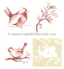 Frog's Whiskers Stamps - Christmas Birds