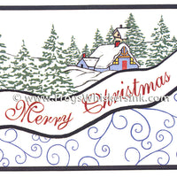 Frog's Whiskers Stamps - Snowy Wave
