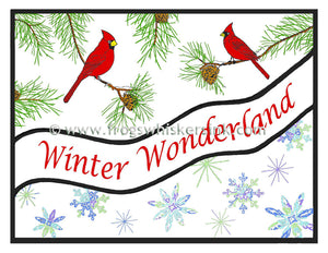 Frog's Whiskers Stamps - Winter Wonderland Wave Stamp