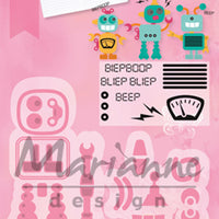Marianne Design: Collectables Die & Stamp Set - Robot