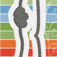 Marianne Design: Craftables Dies - Stitched  Hearts & Accolade