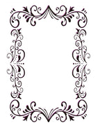 Embossing Folder - Elegant Frame size 5 x 7