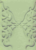 Portrait Folding Gate Cards (4) - Green