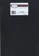 Foundation A4 Pearl Cardstock 230gsm pk 20 - Graphite