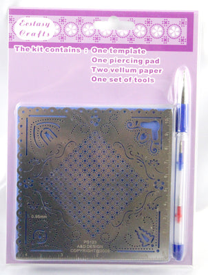 Parchment Craft Perforating & Embossing Kit - Fun Embossing Border