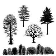 Lavinia Stamps - Tree Scene